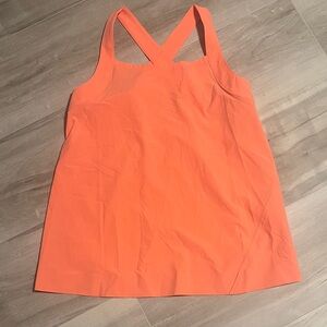 Athleta Orange Cross-Back Tank